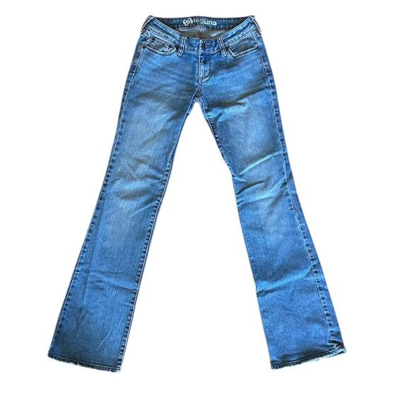 bullhead laguna bootcut light wash denim jeans - Picture 1 of 5
